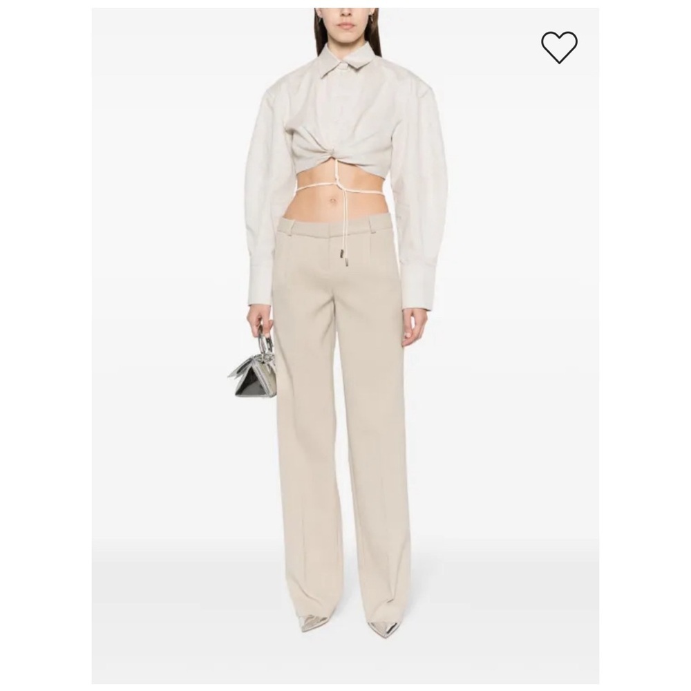 Coperni straight-leg tailored trousers In Khaki Tan Size US 10 NWOT